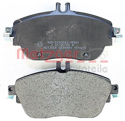 METZGER 1170215 GREENPARTS Bremsbelagsatz, Scheibenbremse